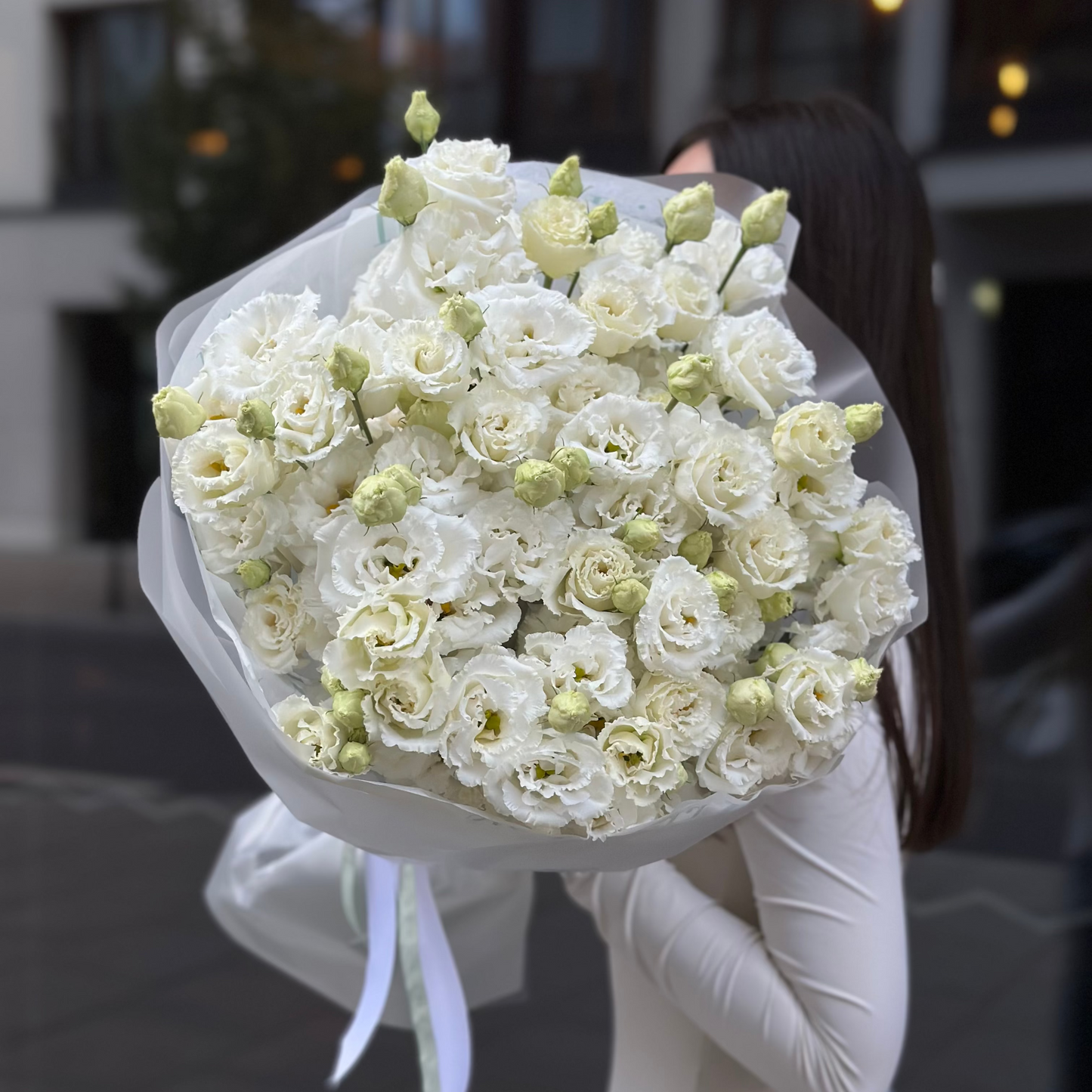 Букет из Эустомы