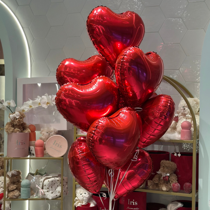 Balloons Red Heart